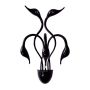 Italux SWAN MB8098-5A BLACK kinkiet 5x20W/G4 