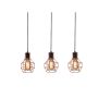 AZzardo CARRON 3 LINE AZ2141 lampa wisząca 3x60W/E27 IP20 