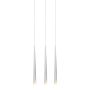 AZzardo STYLO MD1220B-3 WH lampa wisząca 3x40W/G9 