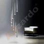 AZzardo STYLO MD1220A-8 CH lampa wisząca 8x40W/G9 
