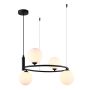 Italux AMILY MDM-3974/4 BK Zwis sufitowy 4x25W/G9