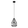 Italux BRENTA MDM-2721_1A BK lampa wisząca 1x40W/E27 