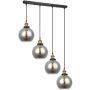 Italux Cardena MDM-4330-4-GD+SG lampa wisząca 4x40W/E27 IP20 