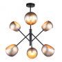 Italux CAVAZZA MDM-3690/6 BK+GD  Żyrandol 6x40W/E14