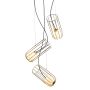 Italux COCO MDM-3941/3 GD Zwis sufitowy 3x25W/G9