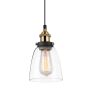 Italux FRANCIS MDM-2563/1 GD+CL Zwis sufitowy 1x40W/E27