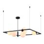 Italux GARETH MDM-3975/5 BK Zwis sufitowy 5x25W/G9