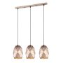 Italux HARLEY MDM-3480/3 GD lampa wisząca 1x40W/E27 