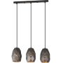 Italux Harley MDM-3480/3 GR+GD lampa wisząca 3x40W/E27 IP20 