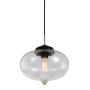 Italux HEART MDM2096/1 B lampa wisząca 1x40W/E27 