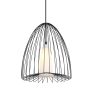 Italux LEXI MDM-4017/1 BK Zwis sufitowy 1x40W/E14
