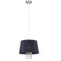 Italux LUISA MDM1935/1 BK lampa wisząca 1x40W/E14 