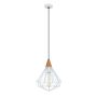 Italux MAELLE MDM-2591/1S WH lampa wisząca 1x60W/E27 