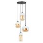 Italux MOLINA MDM-4364/4 W+AMB Zwis sufitowy 4x40W/E27