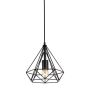 Italux NATAL MDM-2550/1S BK lampa wisząca 1x40W/E27 