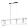 Italux SIGALO MD-BR4366-D4 CH  Lampa wisząca 4x60W/E27