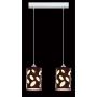 Italux SPOTS MDM1824/2 lampa wisząca 2x40W/E14 