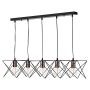 Dar Lighting Midi MID0522 lampa wisząca 5x40W/E27  