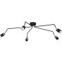 Milagro JOKER BLACK MLP1341 lampa sufitowa 5x8W/GU10 IP20 
