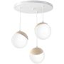 Milagro SFERA WOOD MLP5425 lampa wisząca 3x40W/E14 IP20 