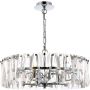 Maytoni Puntes MOD043PL-06CH lampa wisząca 6x60W/E14 IP20 