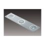 Italux DOWNLIGHTS MQ71815-3B oprawa wpuszczana 3x1W/LED 