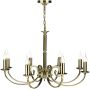 Dar Lighting Murray MUR0875 żyrandol 8x40W/E14  