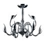 Italux SWAN MX8098-12A/CH żyrandol 12x20W/G4 