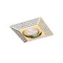 AZzardo PYRAMIDE NC1674SQ-GO Oprawa dekoracyjna 1x50W/GU10 