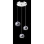 Zuma Line CRYSTAL P0076-03M-B5FZ lampa wisząca 3x42W/G9 