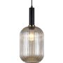 Italux Antiola PND-5588-1L-BK+AMB lampa wisząca 1x40W/E27 IP20 
