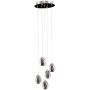 Italux Huelto PND-22112132-5A-CR lampa wisząca 5x24W/LED IP20 3000K