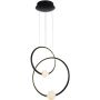 Italux Lozanna PND-20112035-2B-BL lampa wisząca 2+2x44,8W/LED IP20 3000K