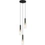 Italux Perola PND-43309-3 BK+BR lampa wisząca 3x40W/E14 IP20 