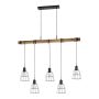 Italux PONTE PND-4290-5-L Zwis sufitowy 5x60W/E27