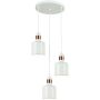 Italux Restenza PND-2439-3-WH lampa wisząca 3x40W/E27 IP20 
