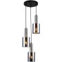 Italux Sardo PND-5581-3A-SC+SG lampa wisząca 3x40W/E27 IP20 
