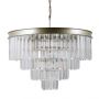 Italux Verdes PND-44372-8-CHMP-GLD lampa wisząca 8x40W/E14 IP20 