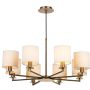 Dar Lighting Tyler TYL0863 żyrandol 8x40W/E14  