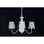 Italux ARIANNA V2473B-3 WH żyrandol 3x40W/E14 