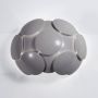 Italux SANTINA GREY W0317-01A-U1GM kinkiet 1x26W/E27 