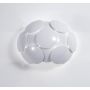 Italux SANTINA WHITE W0317-01A-T5E0 kinkiet 1x26W/E27 