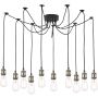 Dar Lighting Waco WAC2375 lampa wisząca 10x60W/E27  