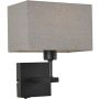 Italux Norte WL-1122-1-A-BM-RC-GR kinkiet 1x60W/E27 IP20 