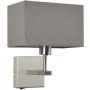 Italux Norte WL-1122-1-A-SN-RC-GR kinkiet 1x60W/E27 IP20 