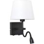 Italux Norte WL-1122-2-BL-BM-RO-WH kinkiet 2x60W, 3W/E27, LED IP20 3000K
