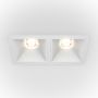 Maytoni Alfa LED DL043-02-10W4K-SQ-W downlight 2x20W/LED 4000K IP20 1100lm