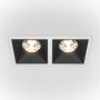 Maytoni Alfa LED DL043-02-15W4K-SQ-WB downlight 2x30W/LED 4000K IP20 2350lm