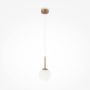 Maytoni Basic form MOD321PL-01G1 lampa wisząca 1x40W/E14 IP20