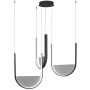 Zambelis PENDANT LED 23168 lampa wisząca 54W/led 4312lm 3000K,4000K IP20